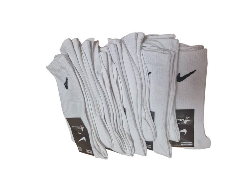 Шкарпетки чоловічі Sport , Nike високі теніс стрейч білі р.41-44 2776301566 фото